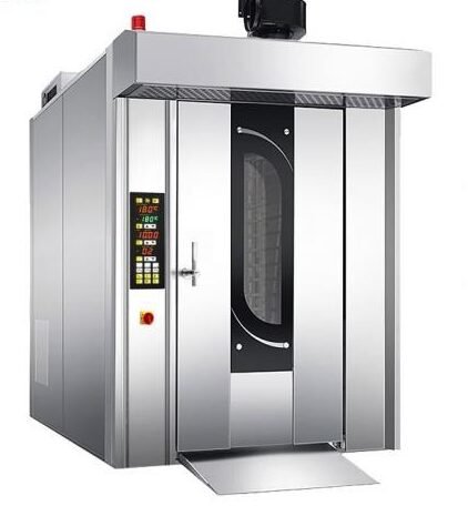 Commercial Bakery 32 Trays Electric Rotary Rack Oven with Smart Panel