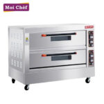 2 deck 6 tray electric bakery oven