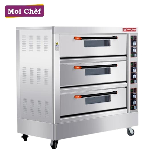3 deck 9 tray electric bakery oven