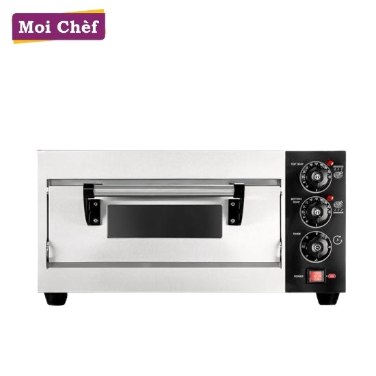 2 Deck 6 Trays Gas Deck Oven with Stainless Steel (43)