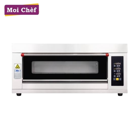 2 Deck 6 Trays Gas Deck Oven with Stainless Steel